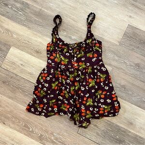 Urban Outfitters strawberry romper
